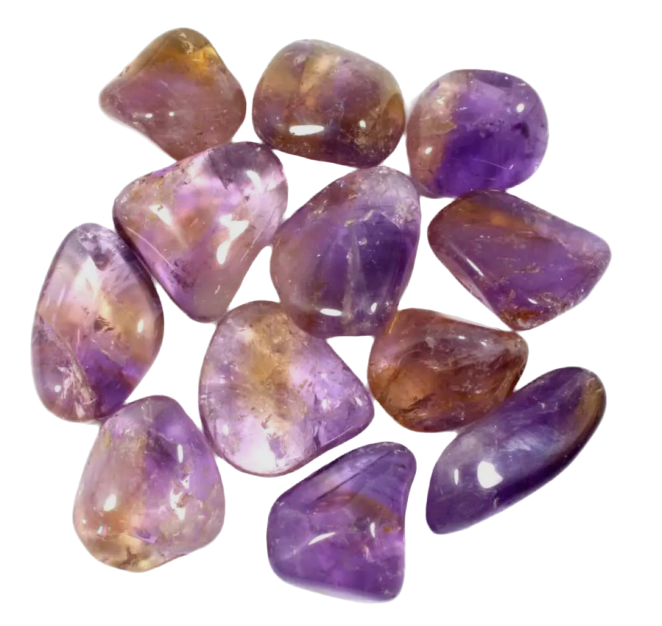 Ametrine Tumblestone