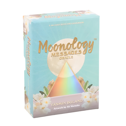 Moonology Messages Oracle Cards deck by Yasmin Boland