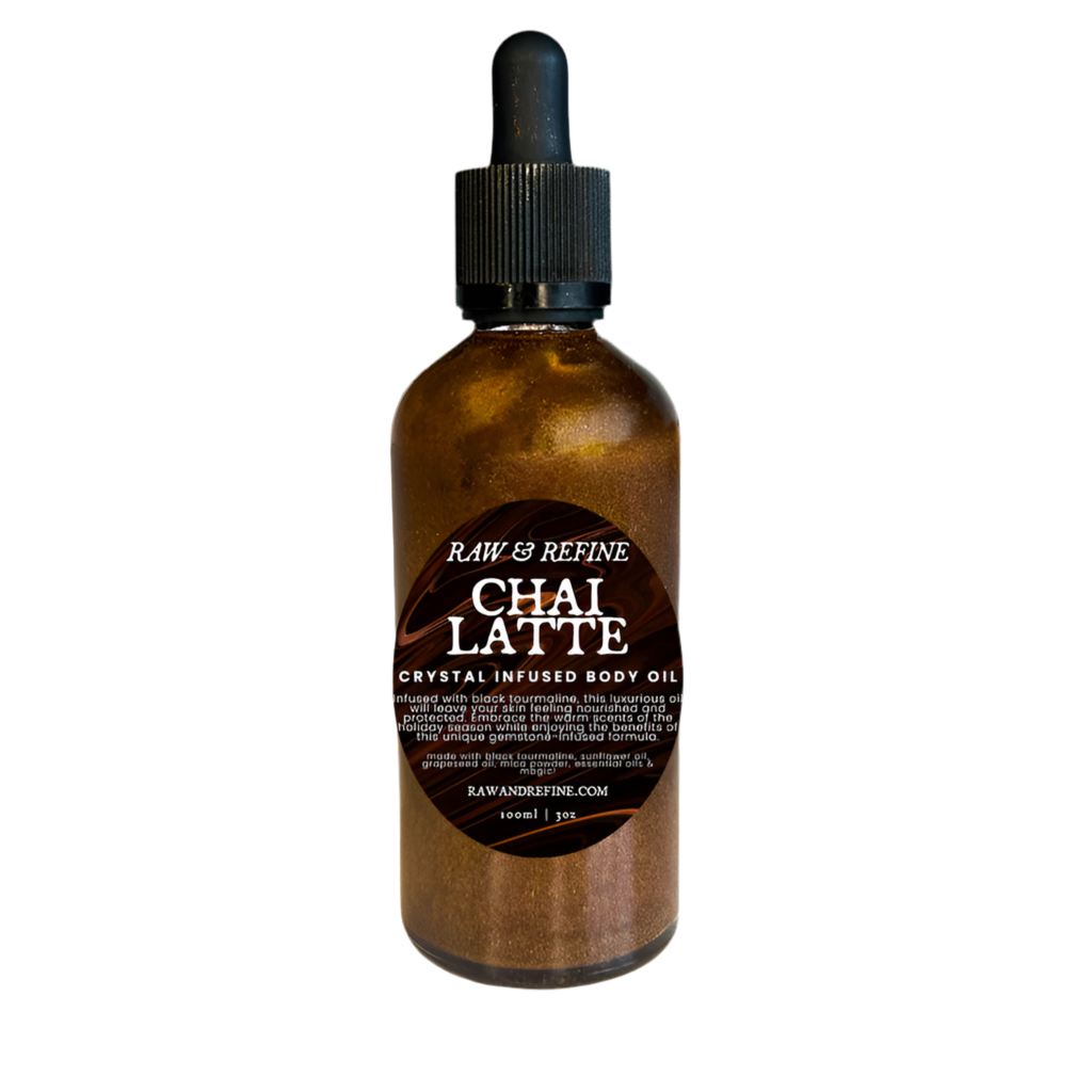 Chai Latte - Crystal Infused Body Oil