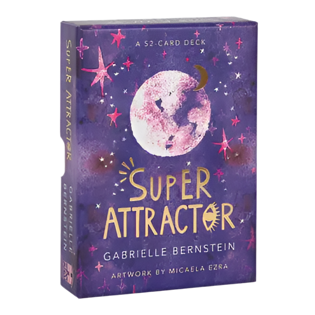 Super Attractor Oracle Cards by Gabrielle Bernstein with inspiring affirmations