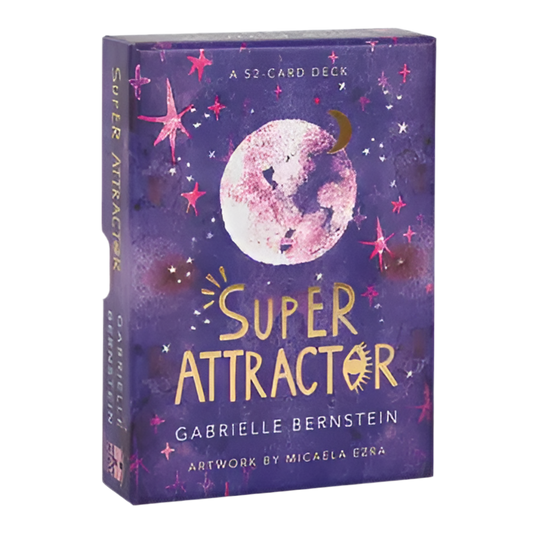 Super Attractor Oracle Cards by Gabrielle Bernstein with inspiring affirmations