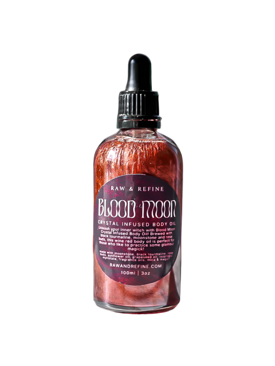 Blood Moon - Crystal Infused Body Oil