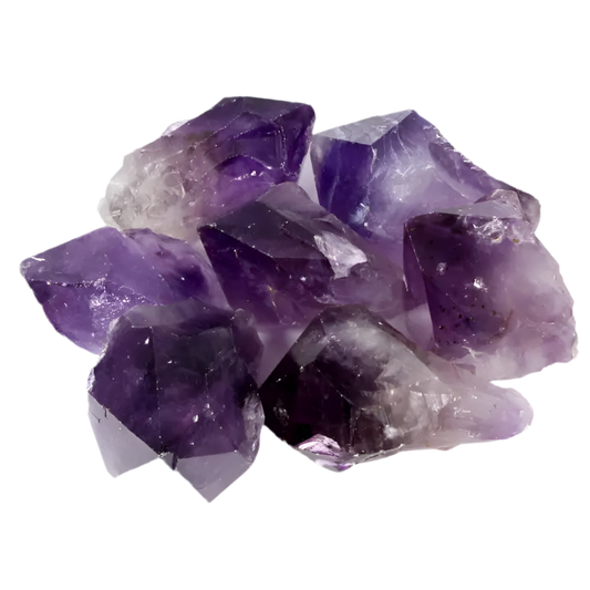 Polished Amethyst stone with rich purple hues