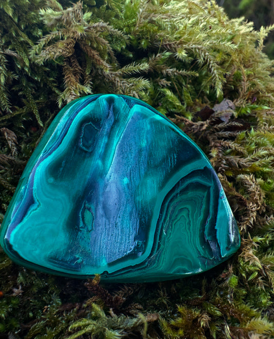 Malachite Polished Tumblestone