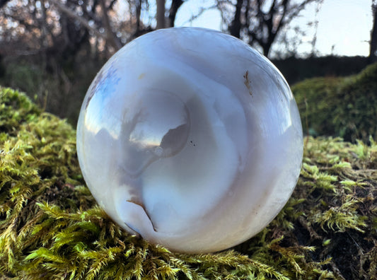 Natural Agate Sphere