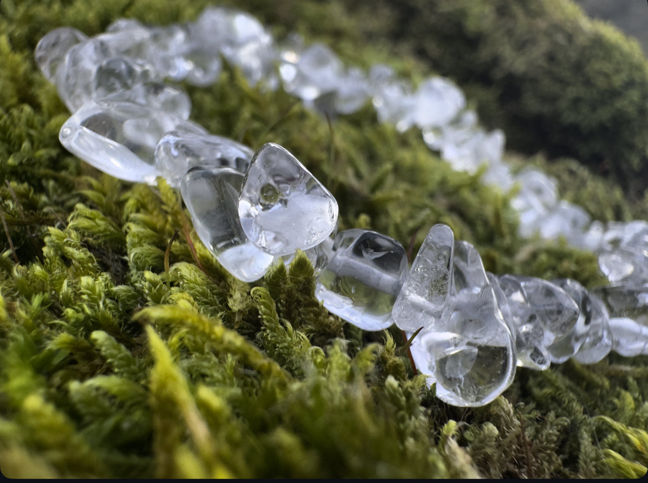 Clear Quartz Stone Chip Crystal