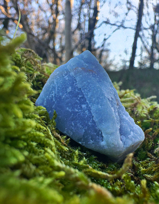 Angelite Rough Healing Crystal