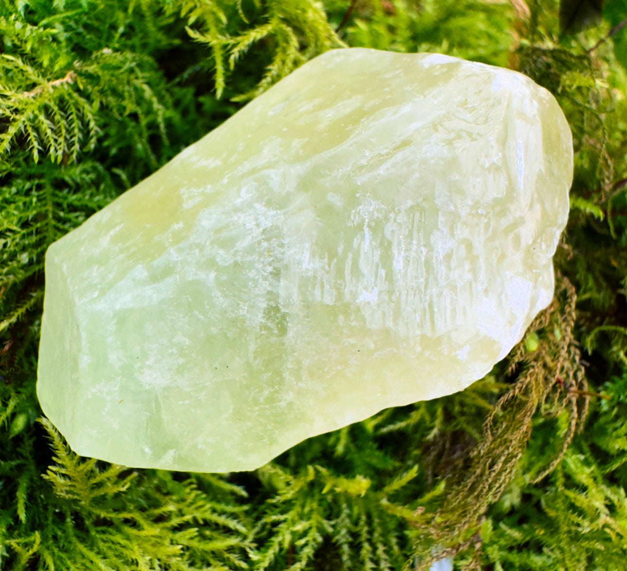 Green Calcite Healing Crystal