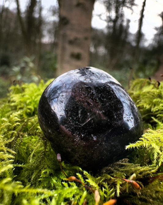 Black Moonstone Tumblestone