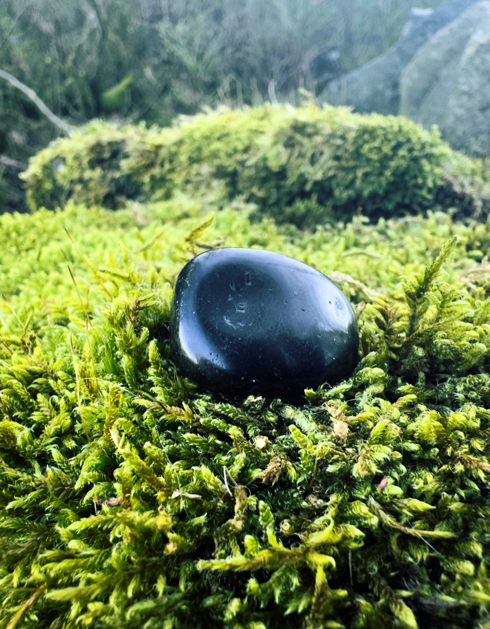 Black Obsidian Tumblestone