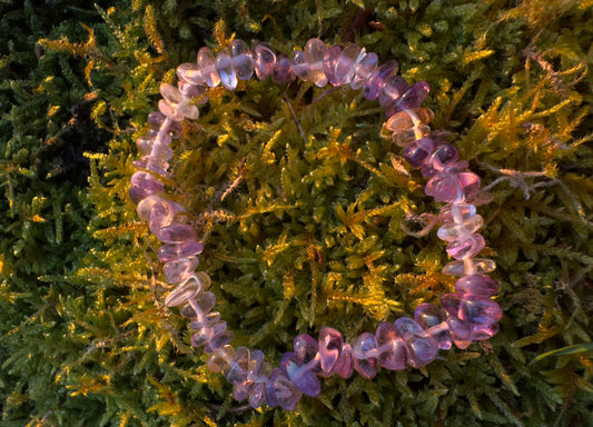 Ametrine Stone chip Bracelet