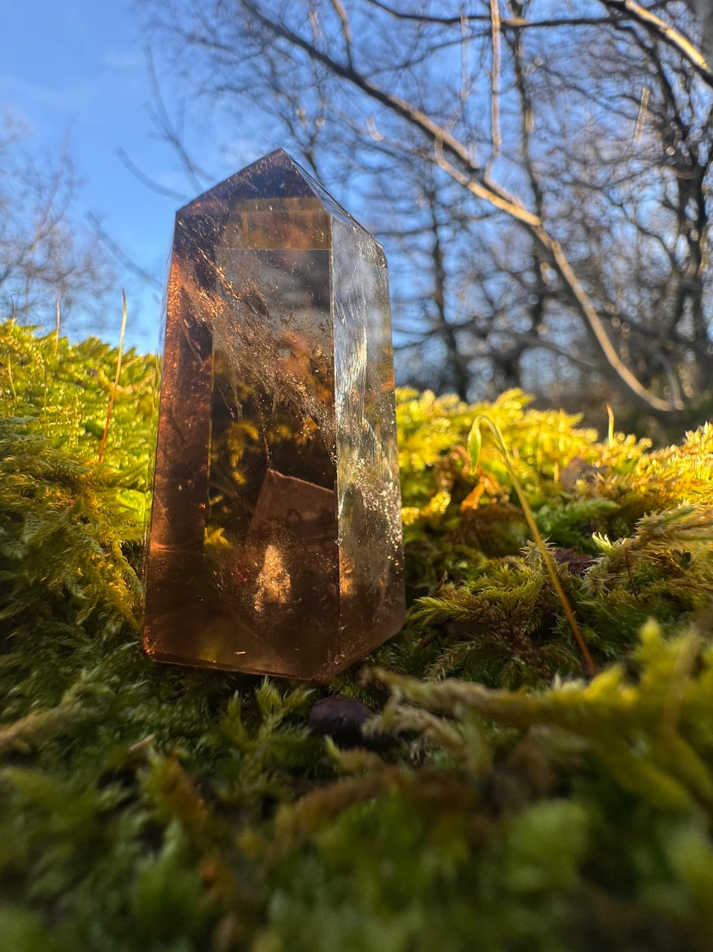 Smoky Quartz Polished Tower